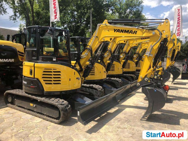 Nowa minikoparka YANMAR ViO57-6 od Dealera Klima LEASING 0%
