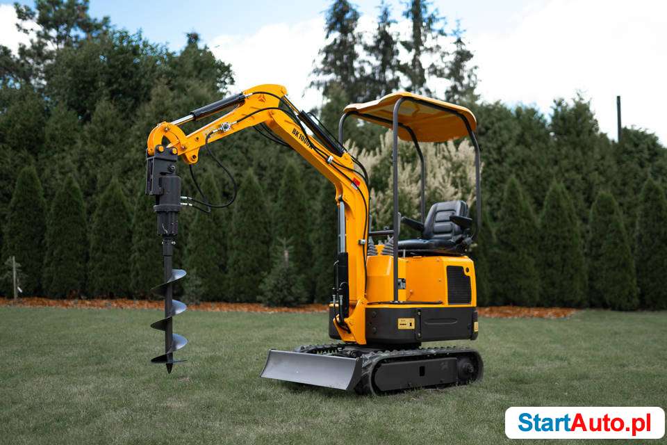 Nowa Wiertnica Hydrauliczna do minikoparek 200mm komplet