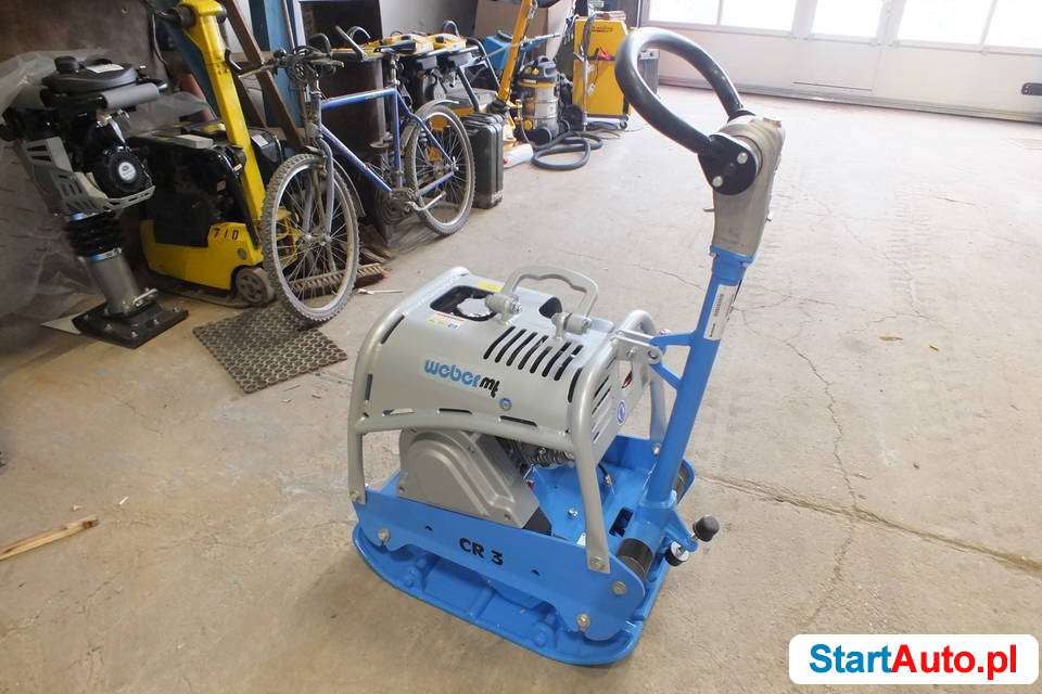 nowa zagęszczarka WEBER 203 kg sil. Honda