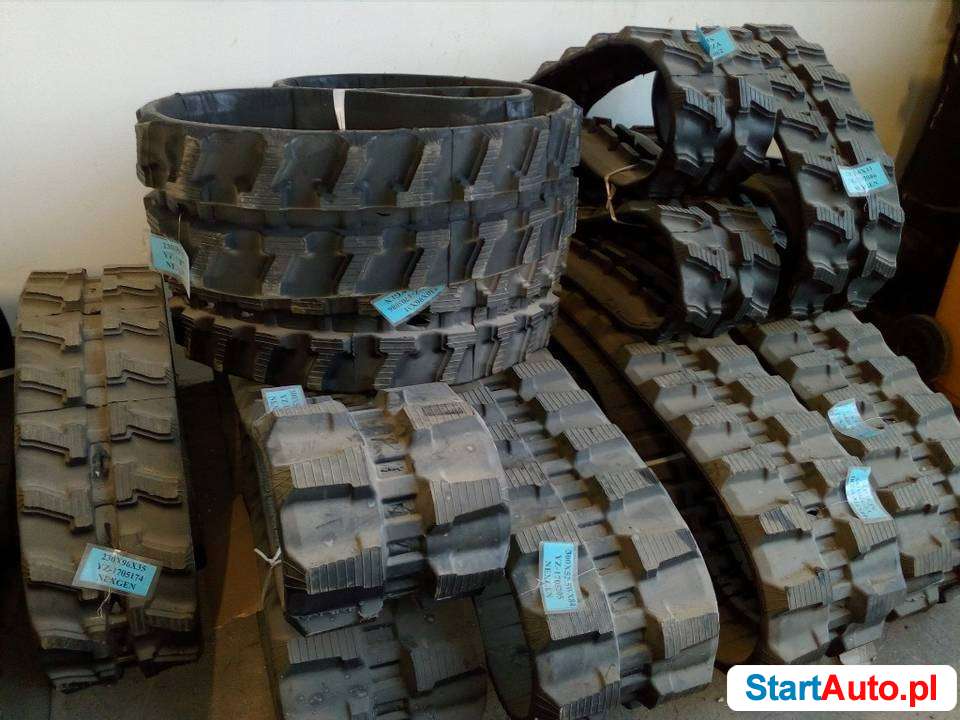 nowe gąsienice do koparek 230x96x31 c. netto