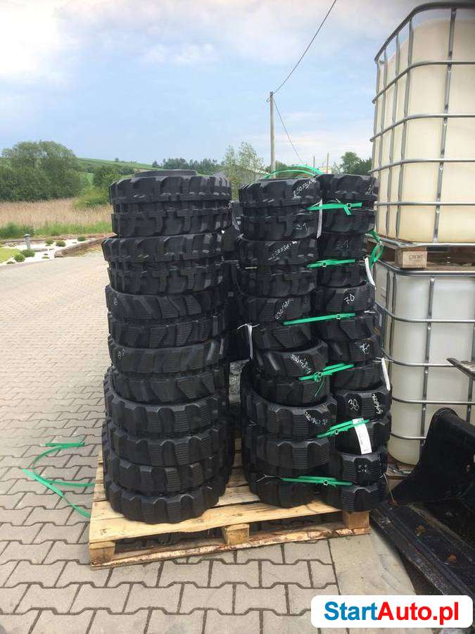 Nowe gąsienice JCB, CAT, KUBOTA, VOLVO ,TAKEUCHI ,HITACHI