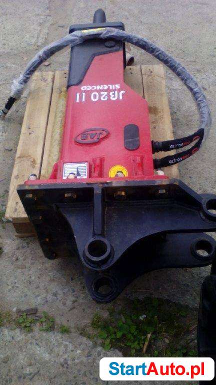 Nowy młot hydr do kop-ład i minikoparek JAB JB20IIS SILENCED