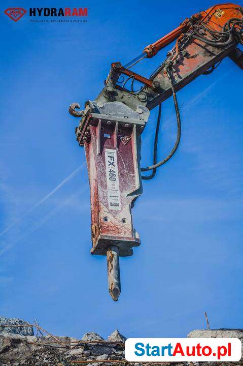 Nowy młot wyburzeniowy HYDRARAM FX-220 1900 kg