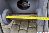 Nożyce do cięcia złomu obrotowe recykling kleszcze tnące