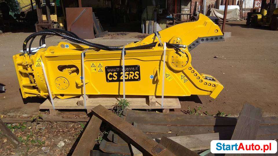 Nożyce do cięcia złomu/stali Trevi Benne CS 25 RS