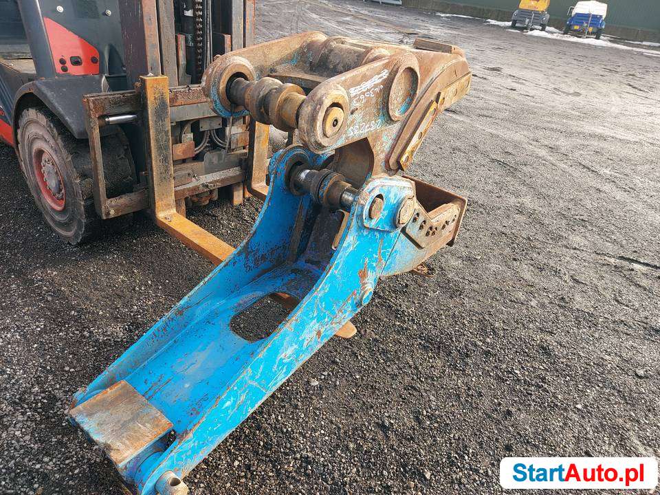 Nożyce kleszcze do cięcia złomu stali szyn rozbiórkowe wybur