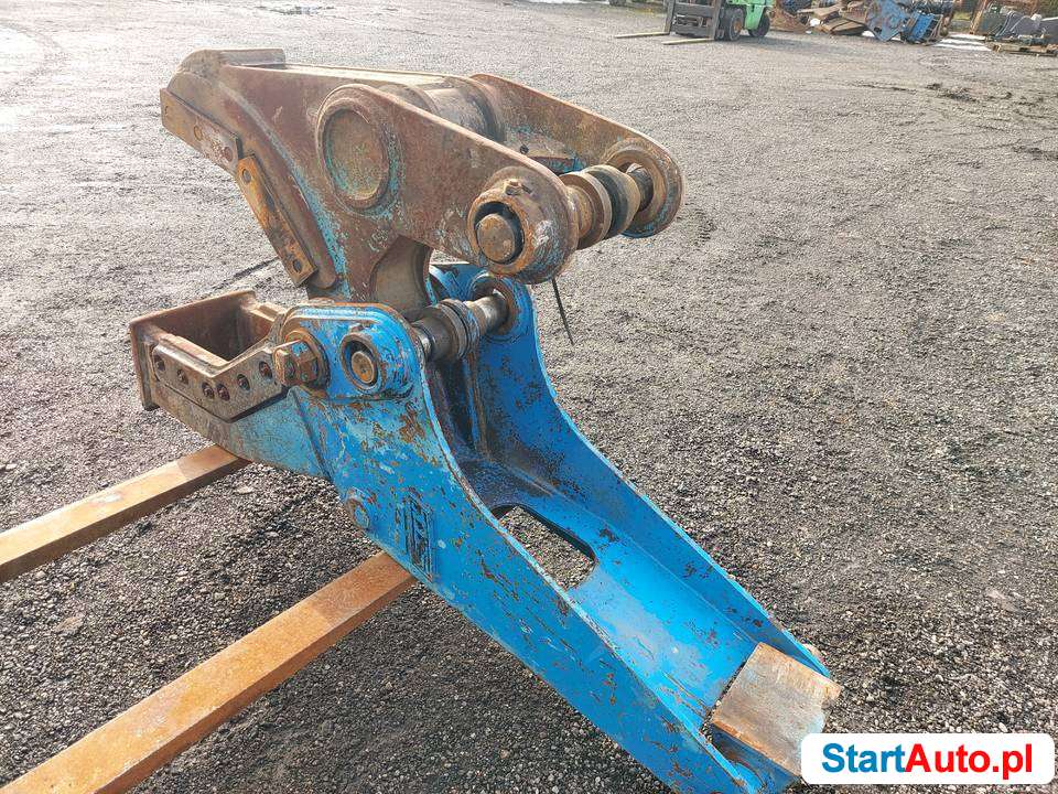 Nożyce kleszcze do cięcia złomu stali szyn rozbiórkowe wybur