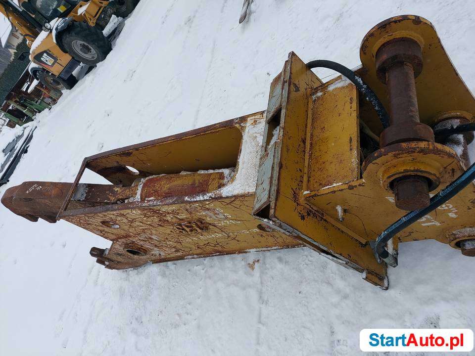 Nożyce wyburzeniowe szczęka tnąco krusząca kleszcze kruszark