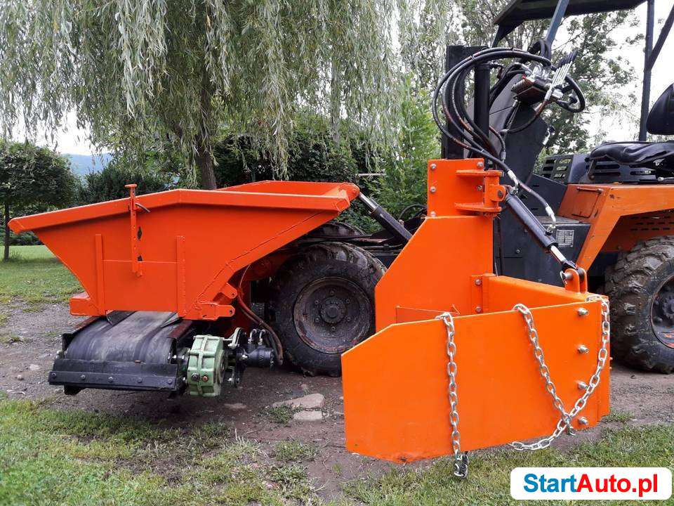 Obsypywacz – obsypywarka – rozściełacz – układarka poboczy