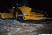 Obsypywarka do poboczy – wózek widłowy JCB, Manitou