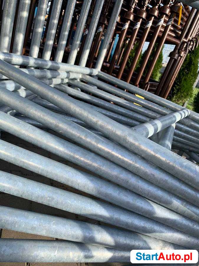 Ocynkowany Kosz stojak do składowania stempli niemiecki 1,5T