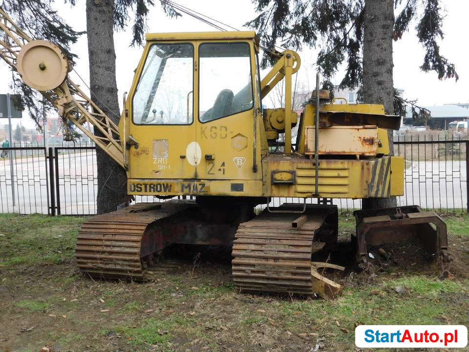 Odmularka, Koparka gąsiennicowa