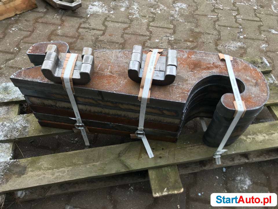 Odwrotny VERACHTERT CW40 haki uszy 40mm do młota