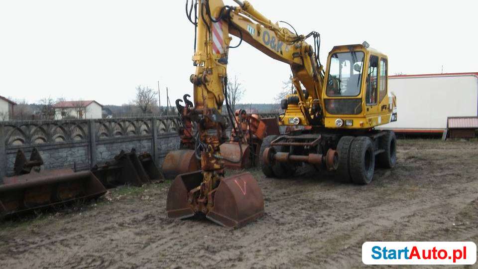 O&K MHS KOLEJOWA DWUDROŻNA z NIEMIEC BDB. Mocna, sucha