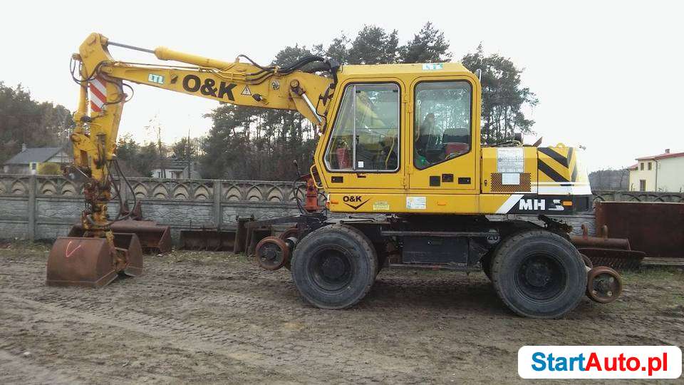 O&K MHS KOLEJOWA DWUDROŻNA z NIEMIEC BDB. Mocna, sucha