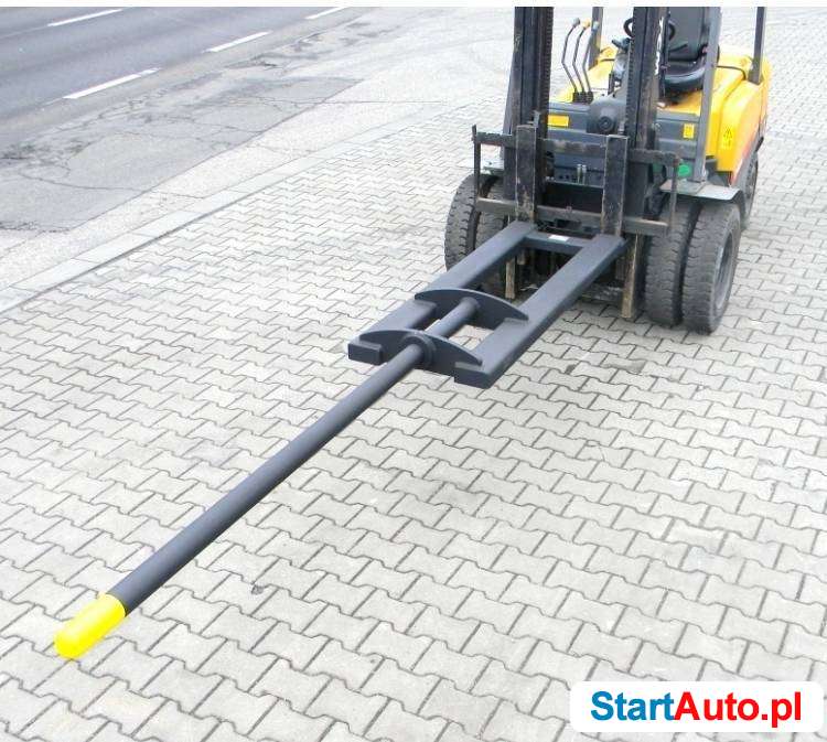 Ostroga na widły wózka widłowego udźwig 2500 kg L1500mm