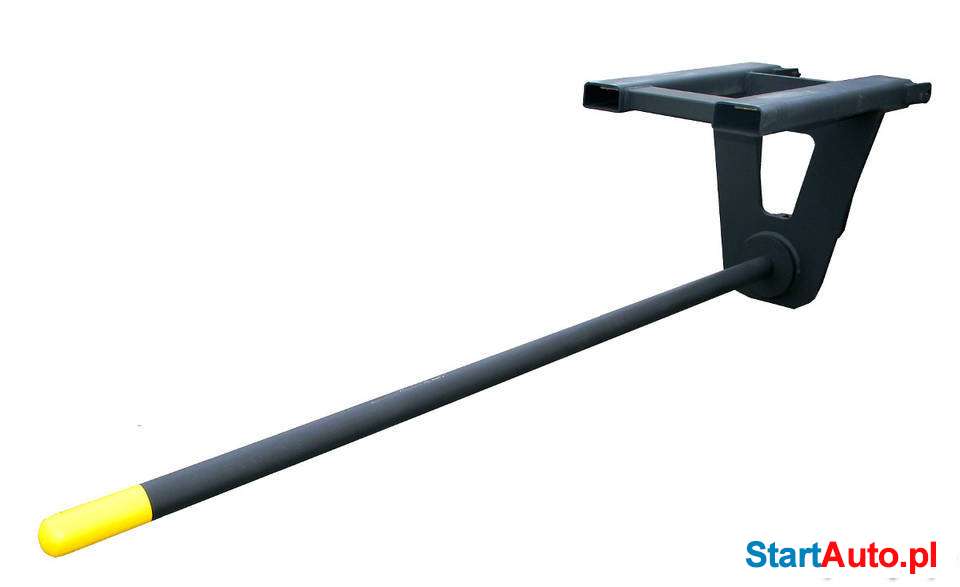 Ostroga trzpień mocowana na widłach wózka udźwig 2500 kg