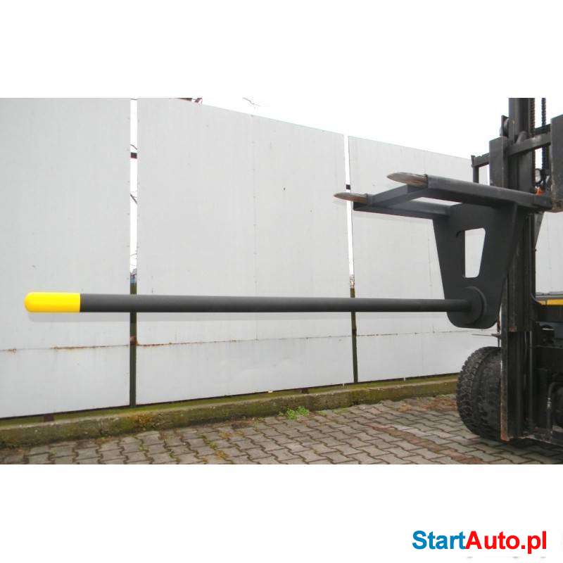 Ostroga trzpień mocowana na widłach wózka udźwig 2500 kg