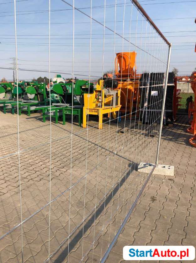 Panel ogrodzenia tymczasowy 3,5 m ażurowy płot siatka tu 1m