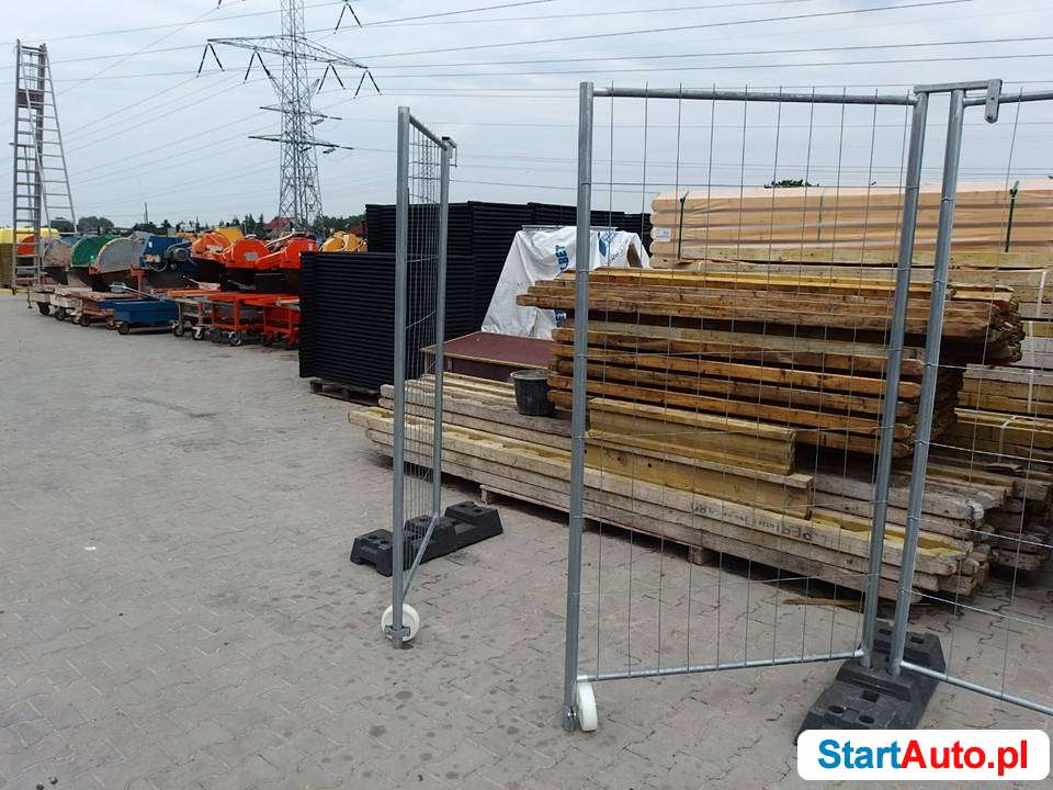 Panel ogrodzenia tymczasowy 3,5 m ażurowy płot siatka tu 1m