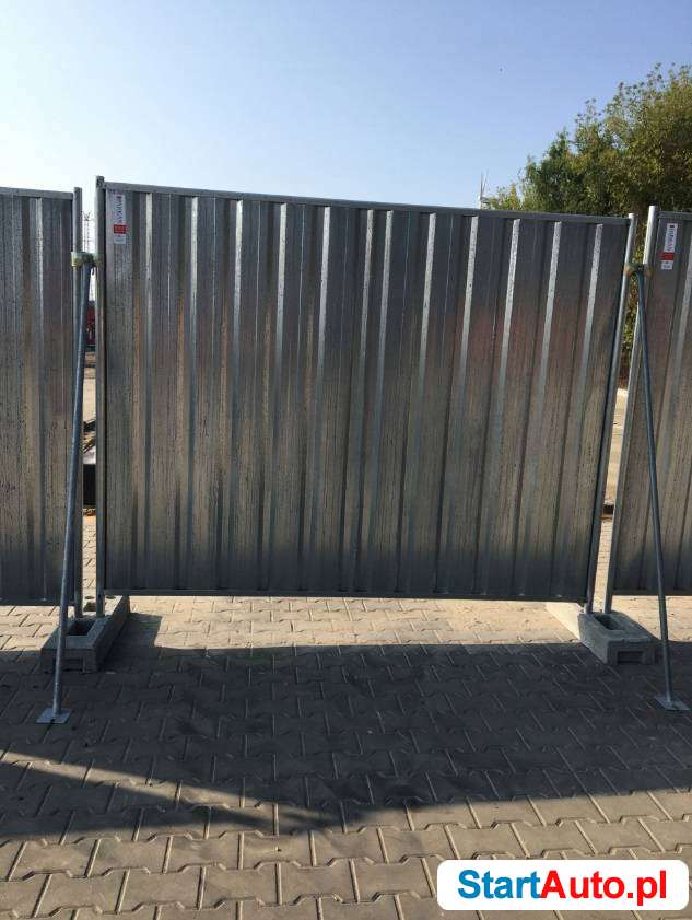 Pełny panel ogrodzenia tymczasowy 2,40m / 2m