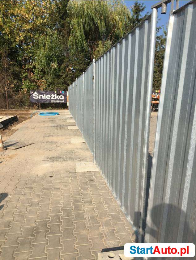 Pełny panel ogrodzenia tymczasowy 2,40m / 2m
