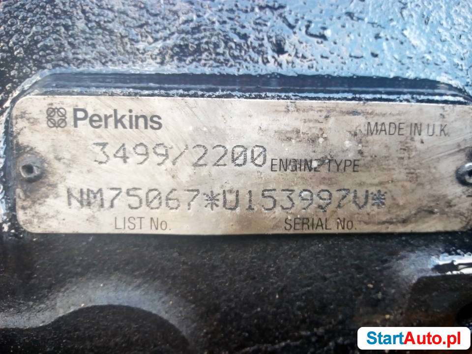 Perkins 1104D-44 TA słupek na czesci wał blok głowica