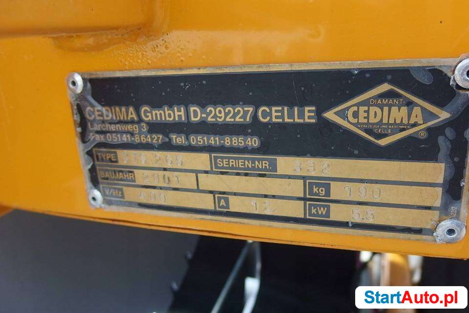 Piła Cedima do cegieł silki porothermu 650mm