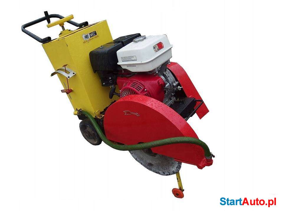 Piła do betonu, asfaltu PROMASZ z tarczą o średnicy 400 mm.