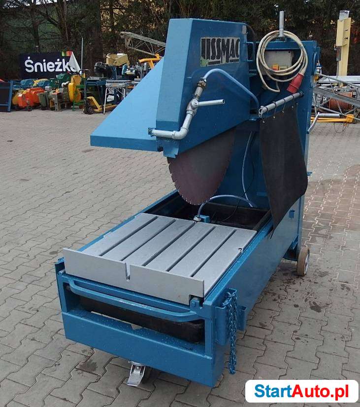 Piła LISSMAC 90 do kamienia porothermu silki cegieł i innych