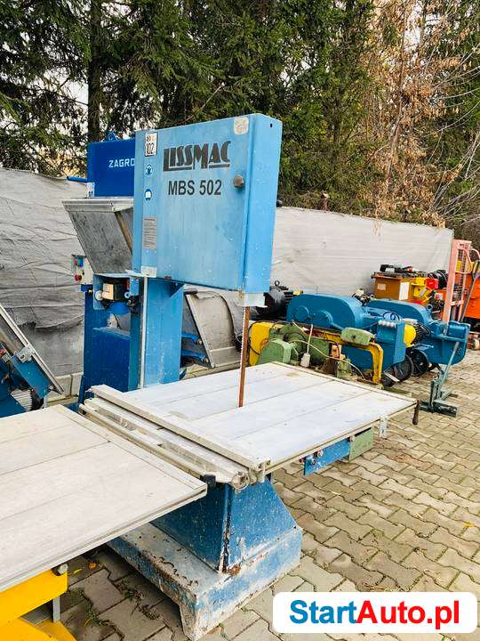Piła przecinarka budowlana taśmowa taśmówka lissmac clipper