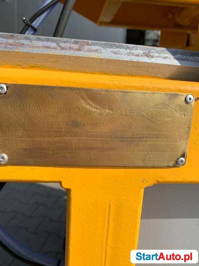 Piła przecinarka CEDIMA 375.2 Sika Bloczki Pustak porotherm