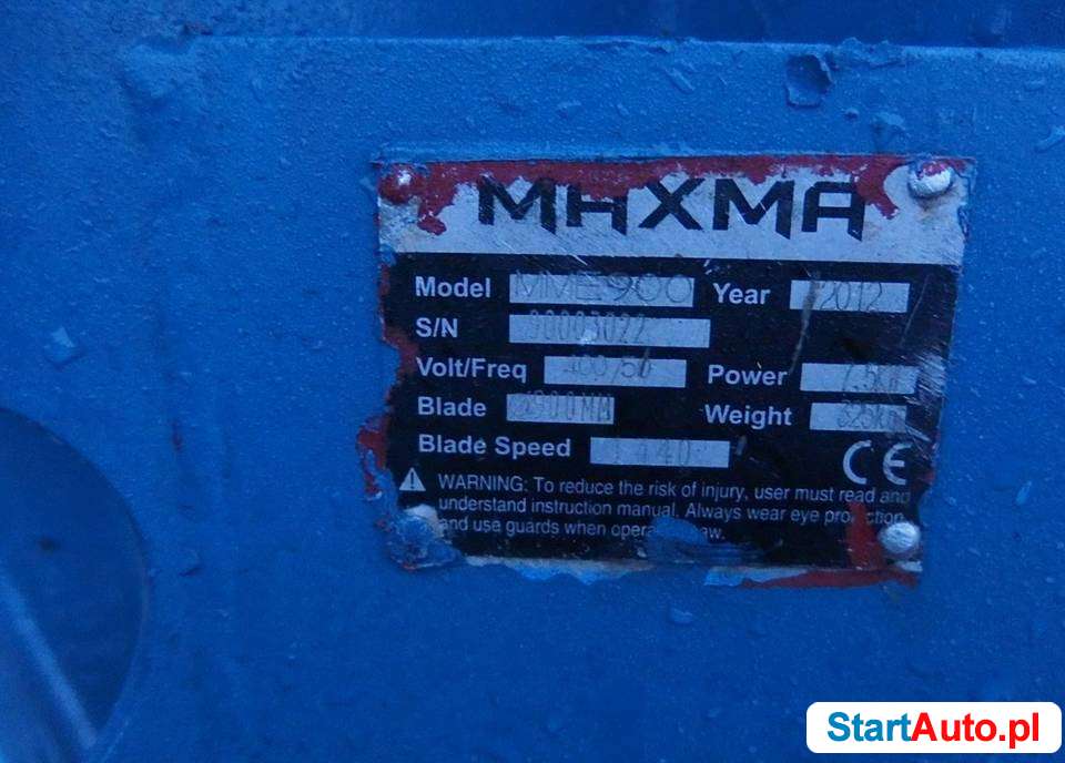 Piła przecinarka cegła silka MAXMA JUMBO 900 Silka
