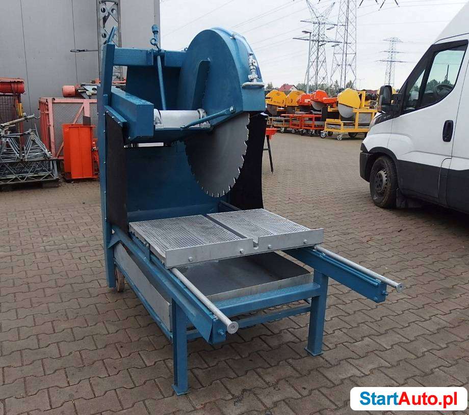 Piła przecinarka do bloczków betonowych cegieł silki protonu