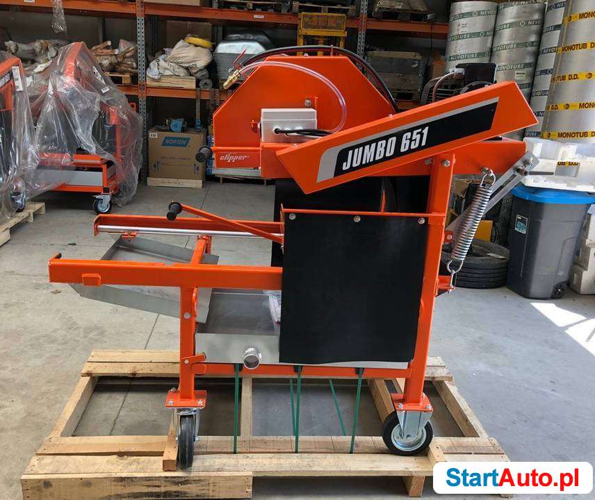 PIŁA PRZECINARKA NORTON CLIPPER JUMBO 651 budowa 400v 5,5kW