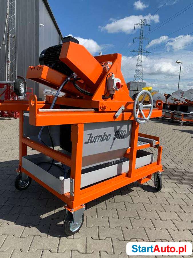 Piła przecinarka NORTON JUMBO 900 z tarczą do betonu silki