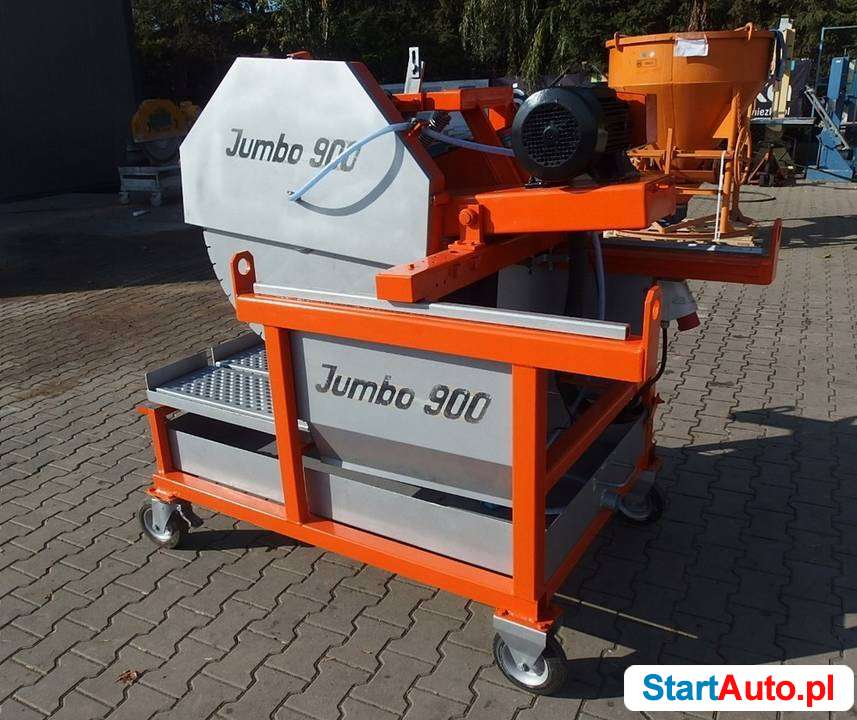 Piła przecinarka NORTON JUMBO 900 z tarczą kamień polny silk