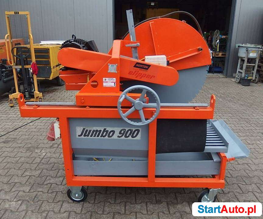 Piła przecinarka NORTON JUMBO 900 z tarczą bloczek