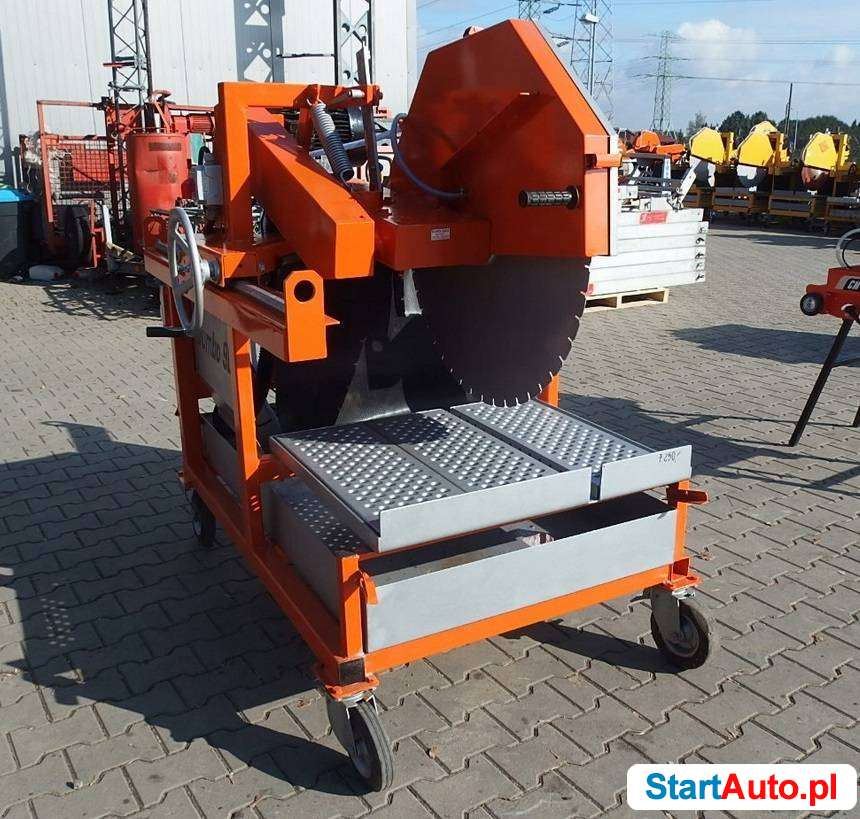 Piła przecinarka NORTON JUMBO 900 z tarczą kamień polny silk