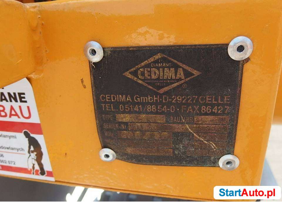 Piła przecinarka stolikowa CEDIMA CTS-265 porotherm silka