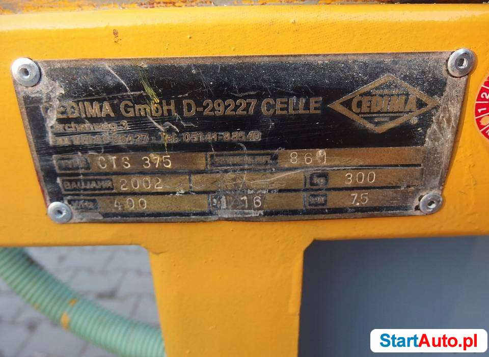 Piła przecinarka stolikowa CEDIMA model CTS-375