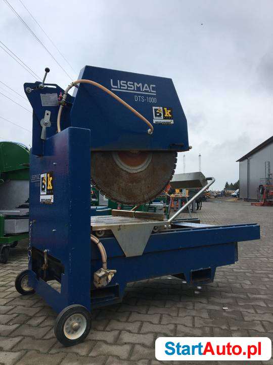 Piła przecinarka stolikowa LISSMAC DTS 1000 2015r jak nowa