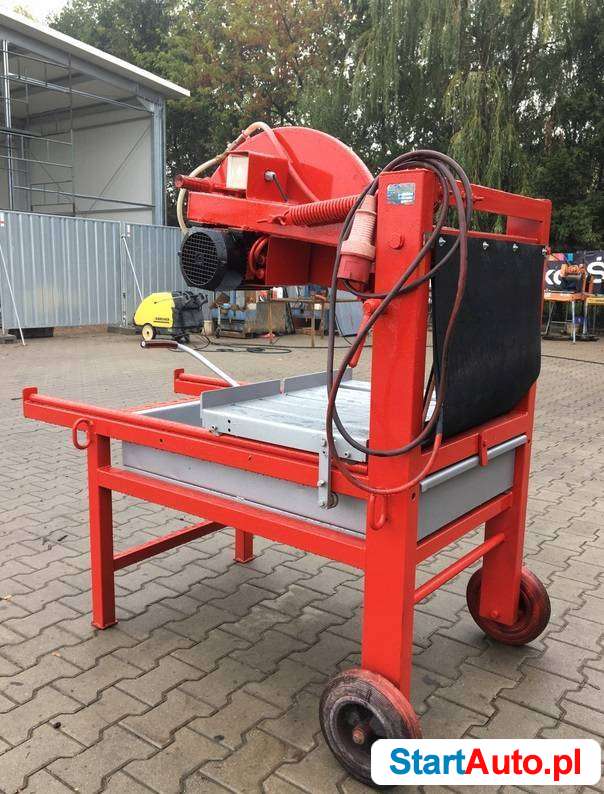 Piła przecinarka stolikowa ZUBER 650 cegły kamień bloczki