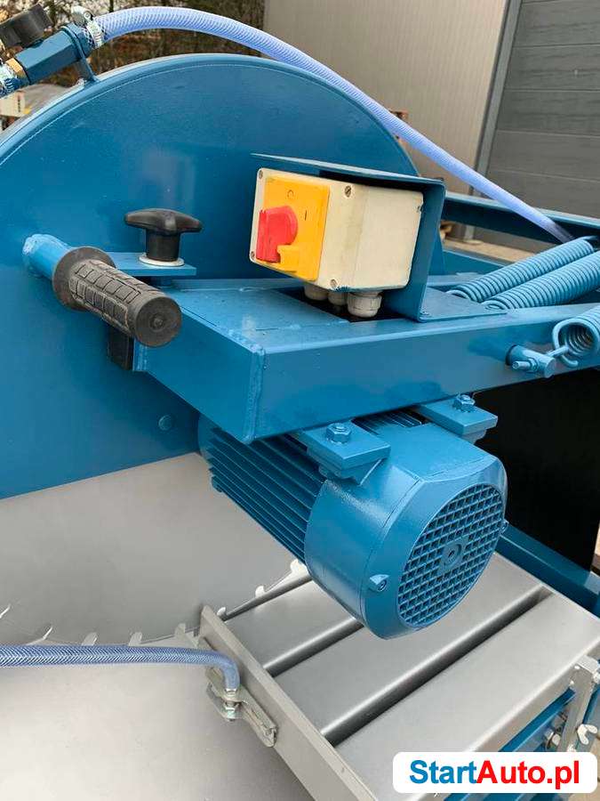 Piła przecinarka stolikowa Zuber 650 do silki cegieł pustaka