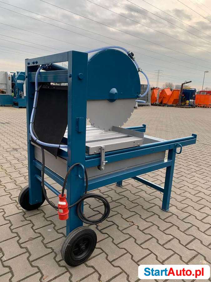 Piła przecinarka stolikowa Zuber 650 do silki cegieł pustaka