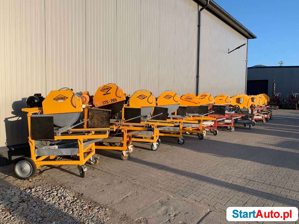 Piła przecinarka stolikowa ZUBER 650 mm z tarczą.