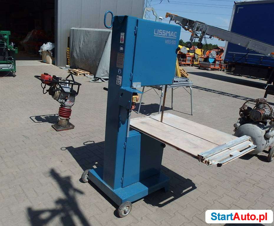 Piła przecinarka taśmowa LISSMAC MBS 502 Ytong