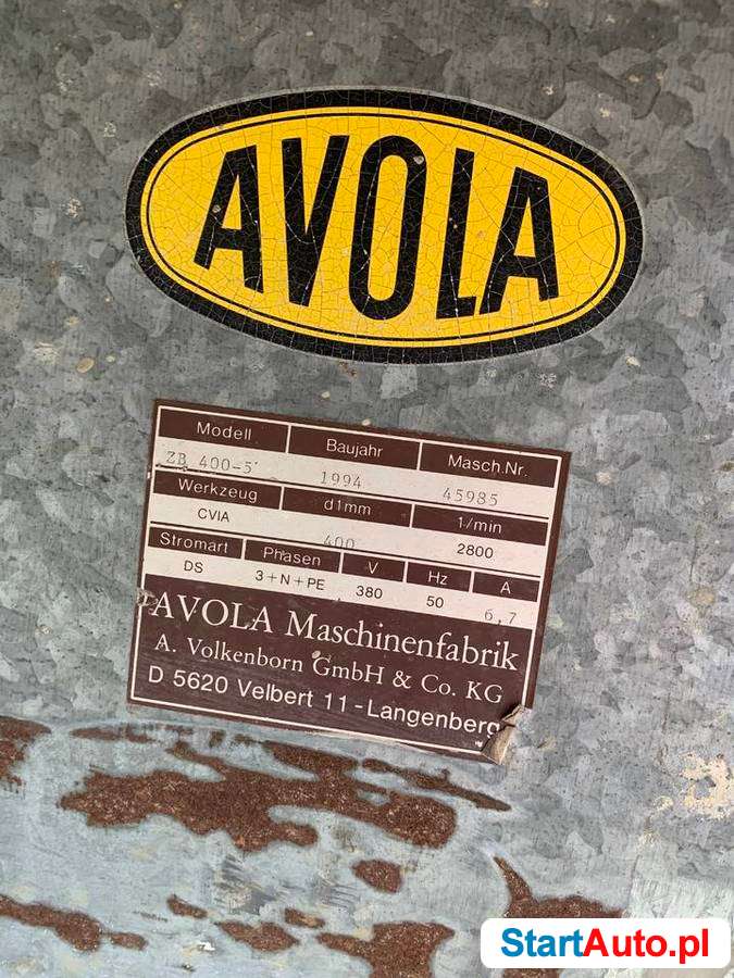 Piła stołowa krajzega AVOLA pilarka tarczowa drewna przymiar