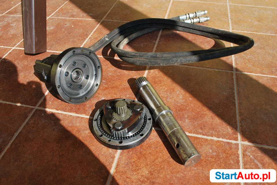 Planetarny układ napędowy koparki łańcuchowej DIGGA