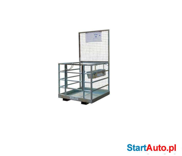 PLATFORMA do ŁADOWARKI WÓZKA WIDŁOWEGO kosz roboczy VIELITZ